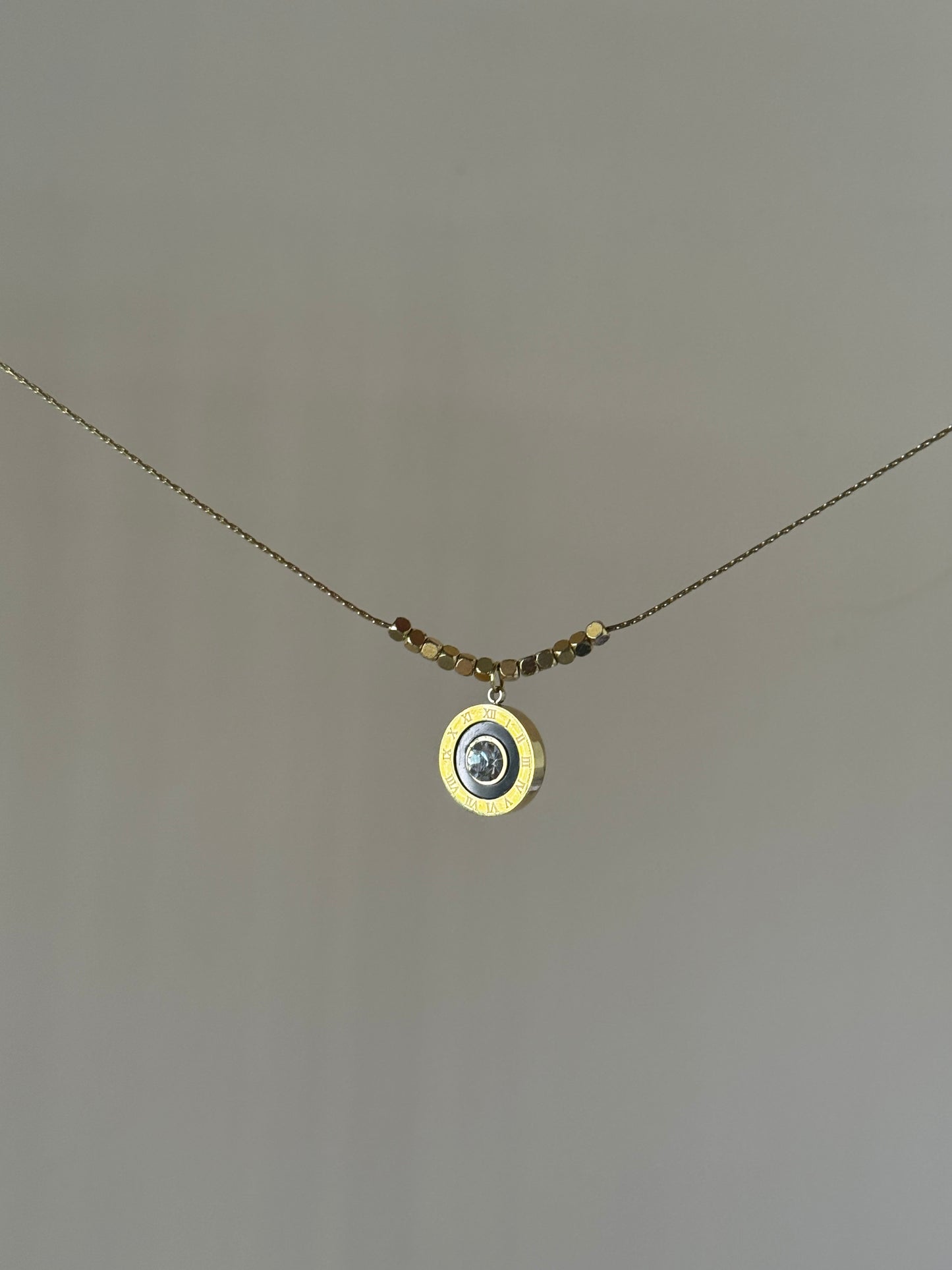 Black Roman Chain Bracelet