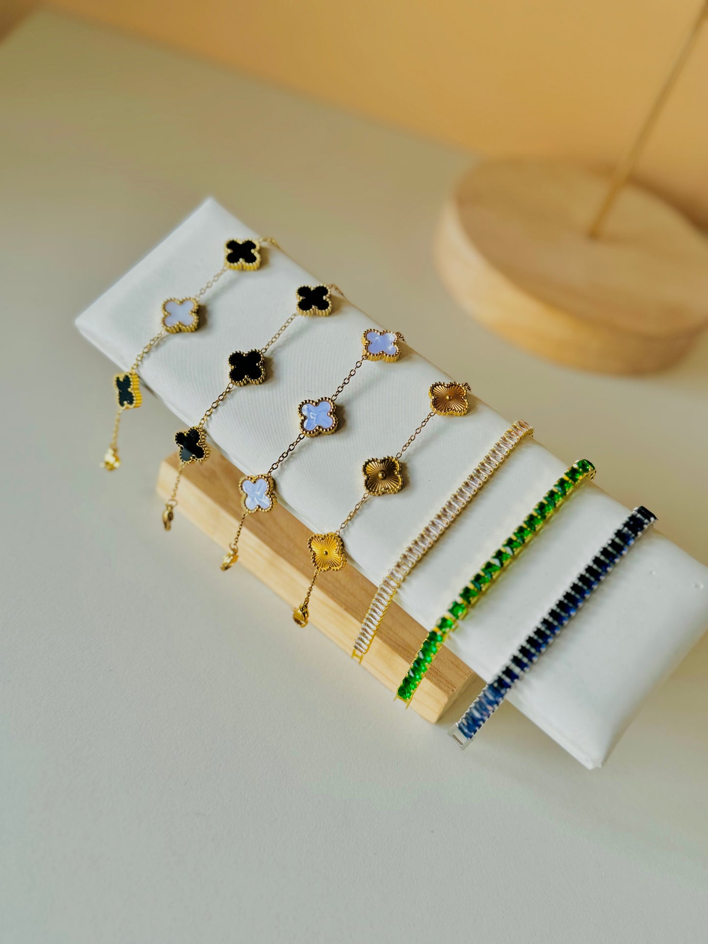 Cloverleaf Chain Bracelet