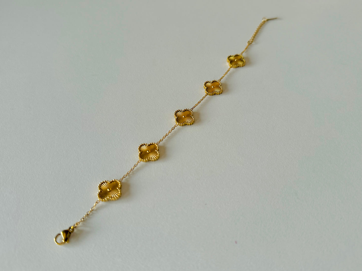 Cloverleaf Chain Bracelet