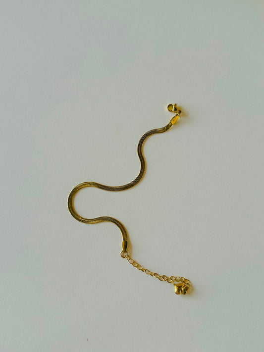 Snake chain bracelet